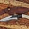 Handmade Outdoor Survival Knife With Stag Horn Handle Design 1