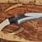 Handmade Outdoor Survival Knife With Stag Horn Handle Design 2