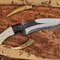Handmade Outdoor Survival Knife With Stag Horn Handle Design 2