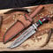 Handmade Copper Damascus Bowie Knife Aggressive Style Meets Premium Craftsmanship Wedding GIFT 0