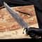 Premium Damascus Steel Bowie Knife Double Guard With Turquoise Resin Grip Wedding GIFT 1