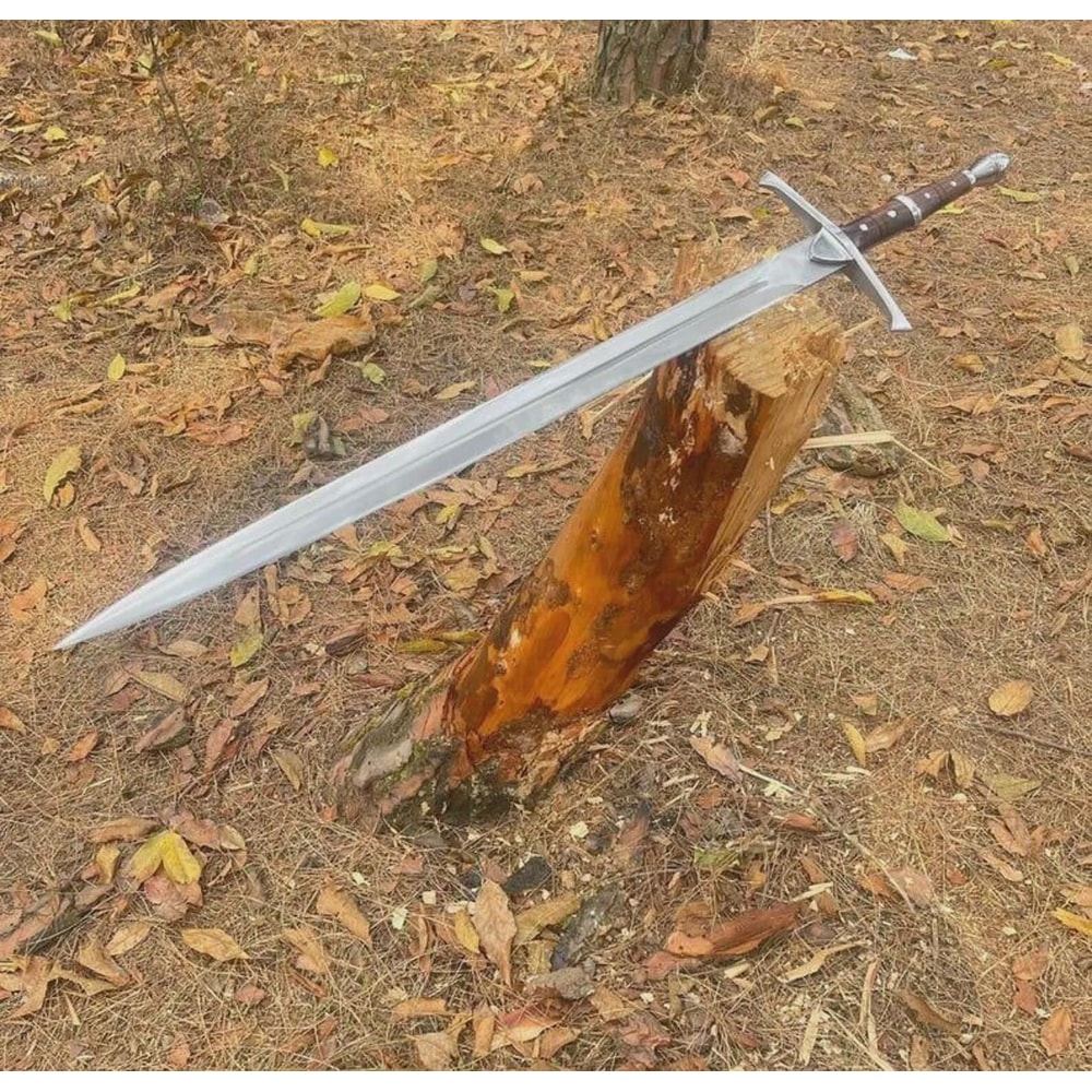 High Carbon Steel Collector Sword 36 Inch With Rosewood Grip Scabbard 1