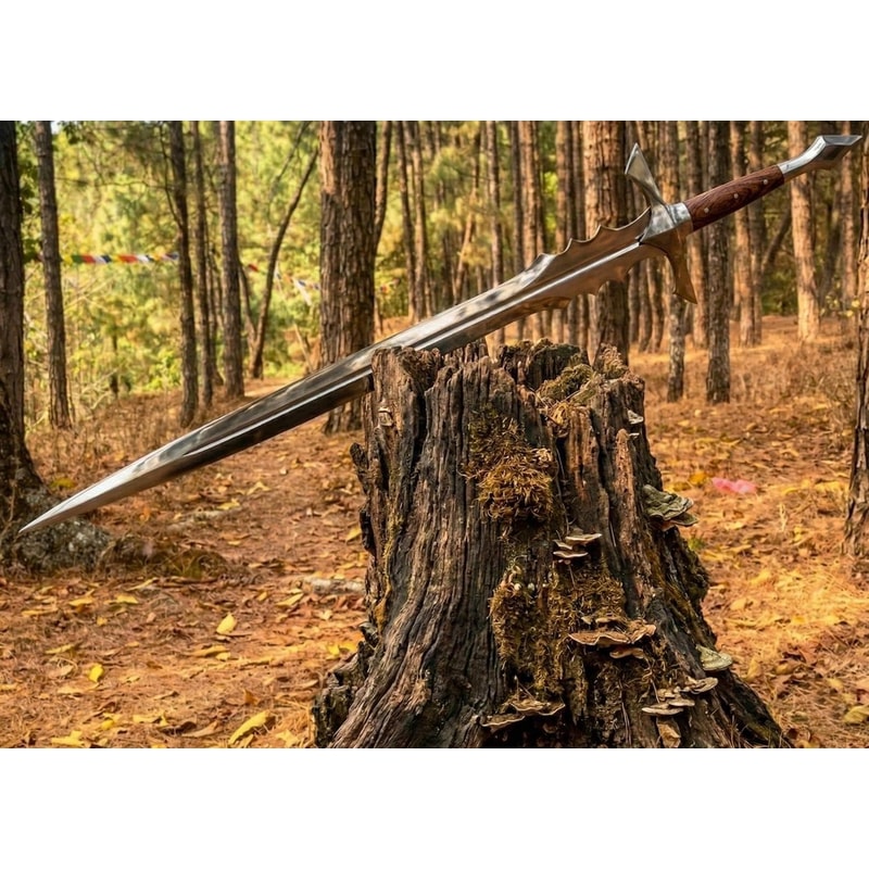 Handmade Medieval Fantasy Sword 36 Inch Decorative Collector Display Piece 0