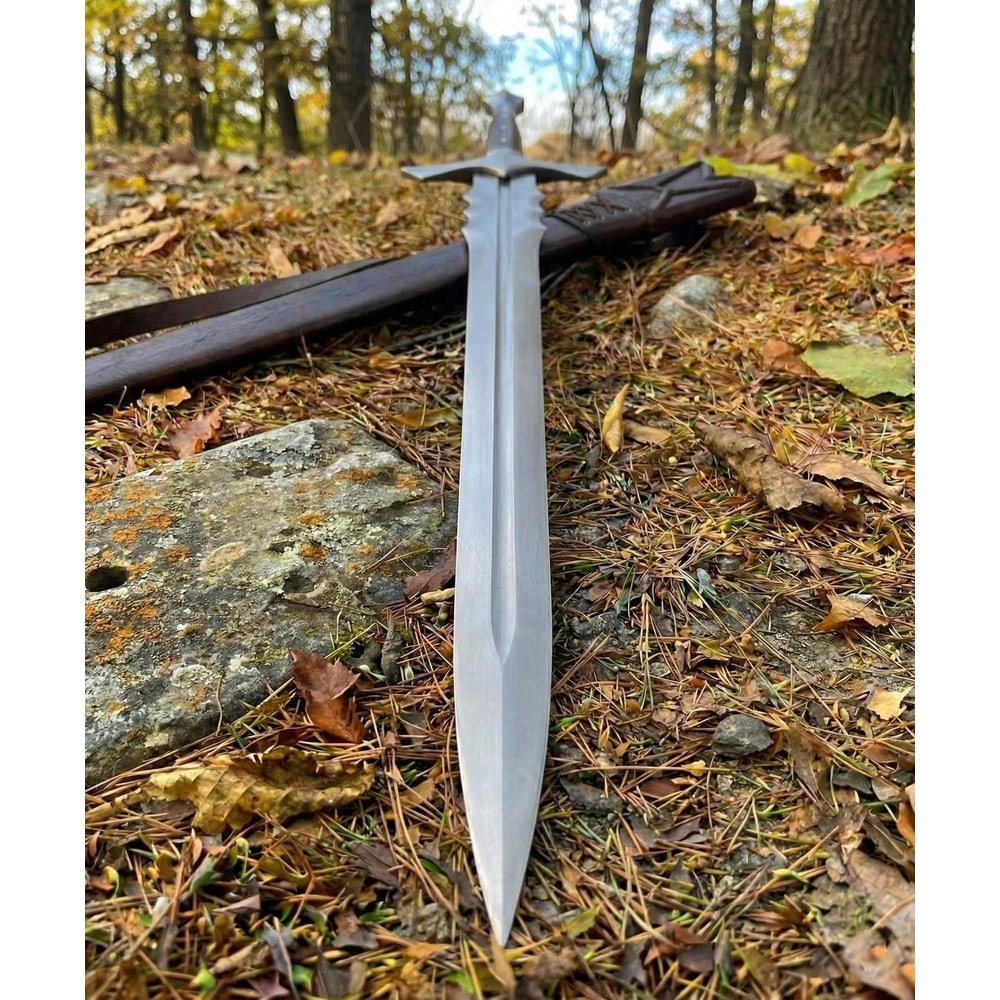 Handmade Medieval Fantasy Sword 36 Inch Decorative Collector Display Piece 1