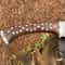 Handmade High Carbon Steel Khopesh Sword With Rosewood Handle Leather Sheath 2