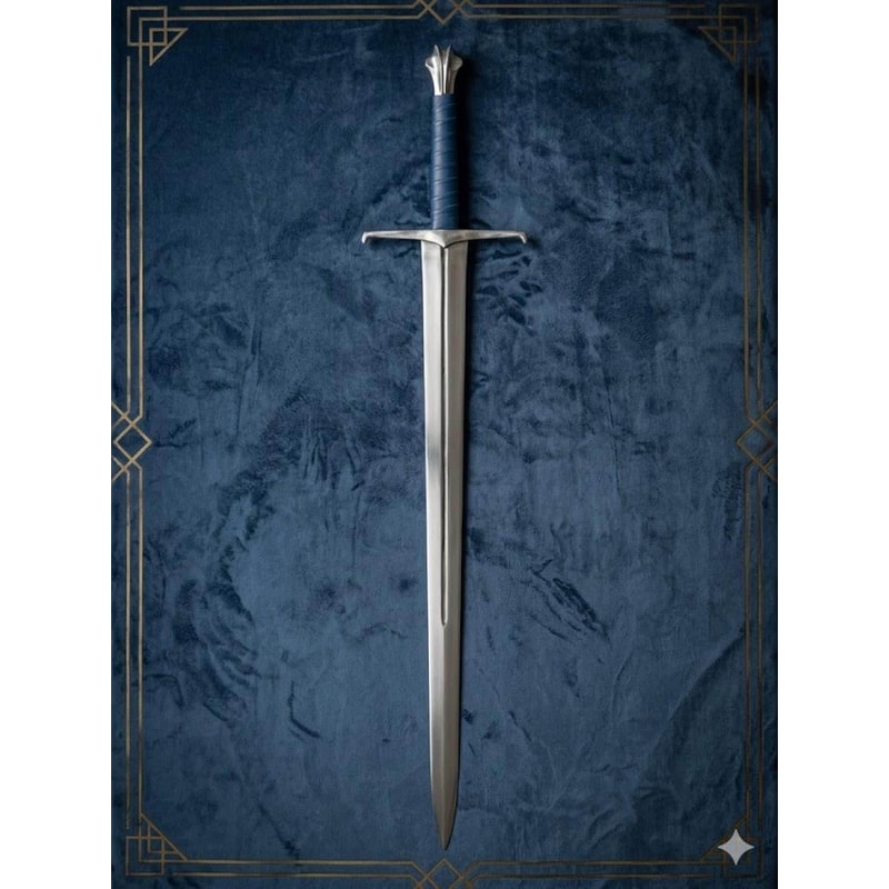 Handcrafted 36inch High Carbon Steel Knight Sword Wedding GIFT 0
