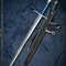 Handcrafted 36inch High Carbon Steel Knight Sword Wedding GIFT 4