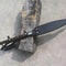 Handmade High Carbon Steel Spear 32 Inch With Rosewood Handle Leather Sheath 3