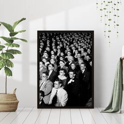 motorcycle jumping over train print poster black and white retro vintage photography extreme sports motorbike canvas fra