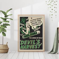 vintage landscape sketch antique drawing canvas print poster frame rustic farmhouse woodland moody cottagecore wall art