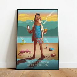 boho sun print abstract colorful soft neutral terracotta rust decor minimalistic beige wall art canvas framed printed re