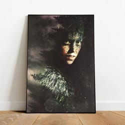 hellblade poster, canvas wall art, rolled canvas print, canvas wall print, game poster