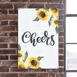 create your own sunshine, positive quote, encouraging quote, inspirational gift, motivational sign, office decor, farmho