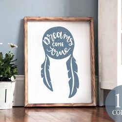 dreams come true, office wood sign, perfect gift, office decor, day dreamer, dream big, love your life, girls bedroom si
