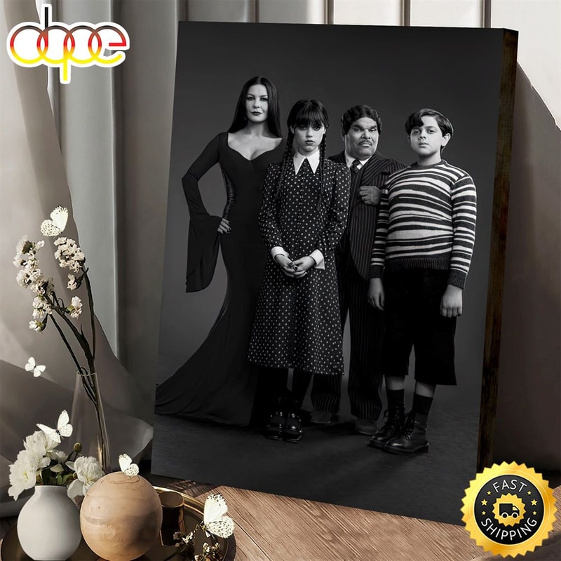 Addams Family 2022 Poster Canvas.jpg