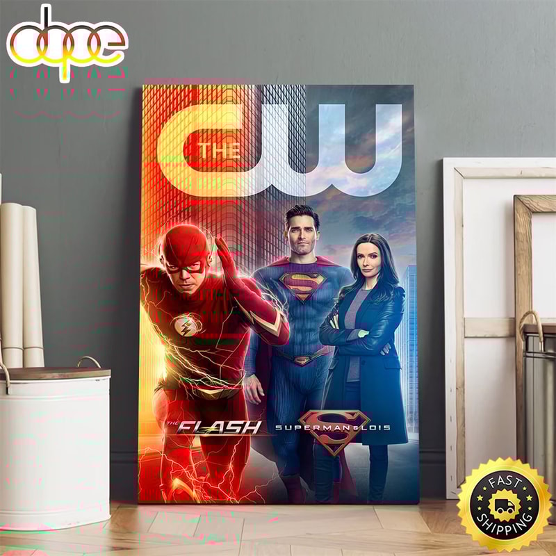 Flash Superman & Lois Poster Canvas.jpg