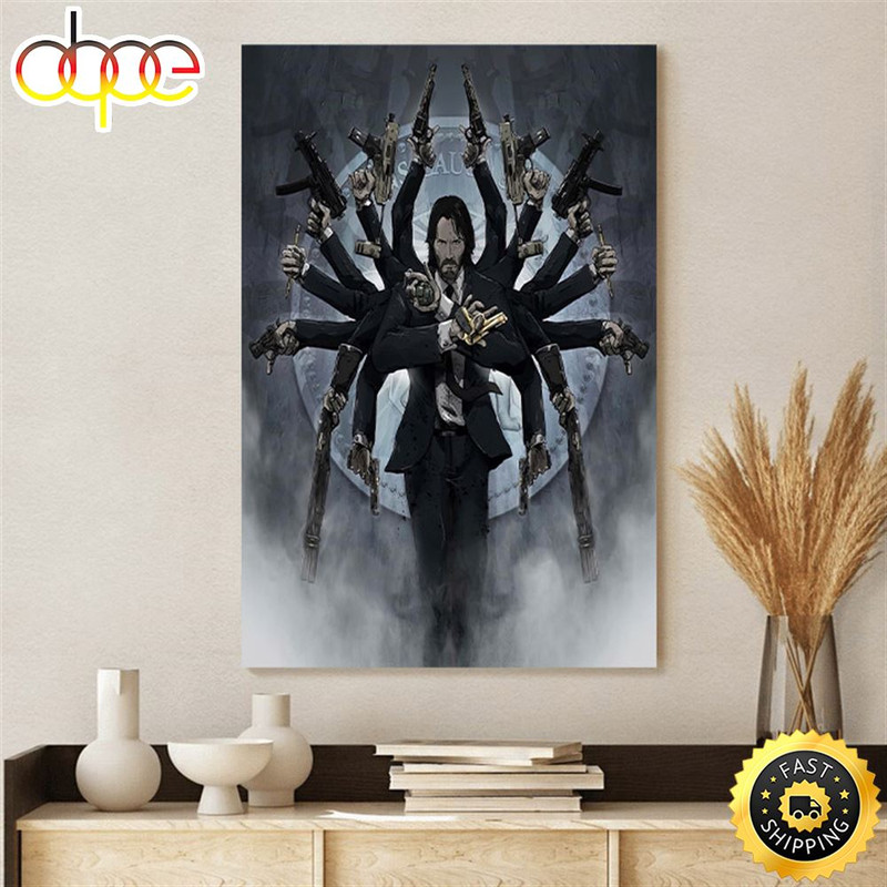 Action Figure John Wick Poster Canvas 1.jpg