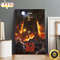Evil Dead Rise Fire Building Poster Canvas.jpg