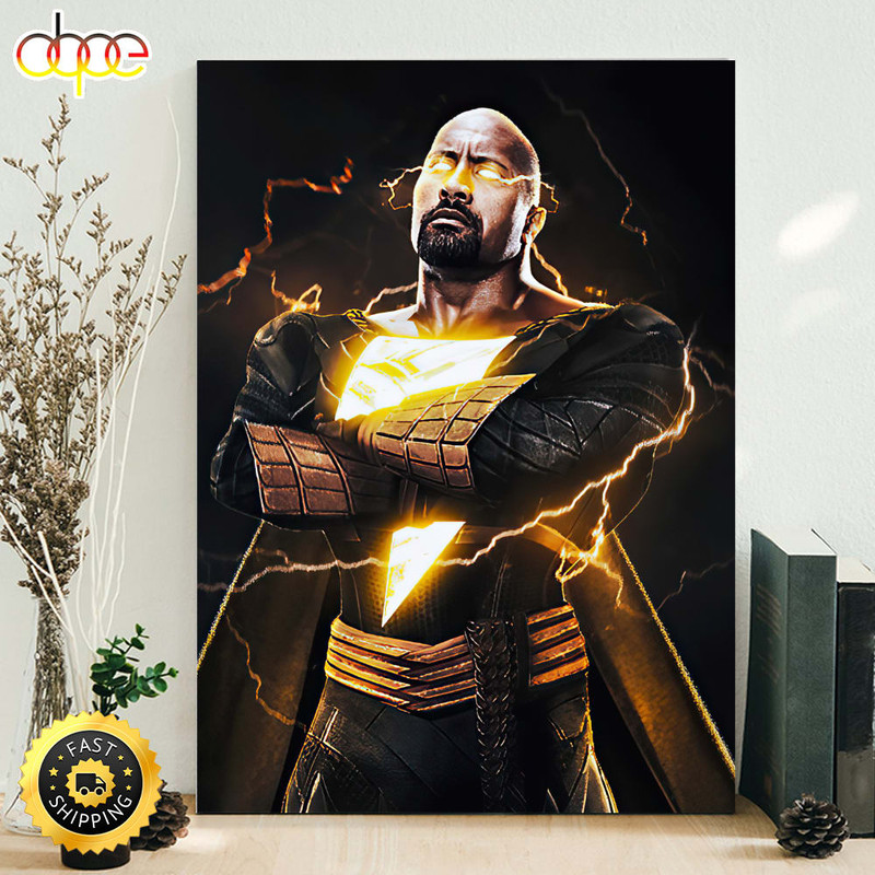 Black Adam The Rock Poster Wallpaper Canvas.jpg