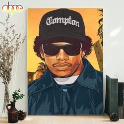 hip-hop stars rapper hiphop 90s poster canvas