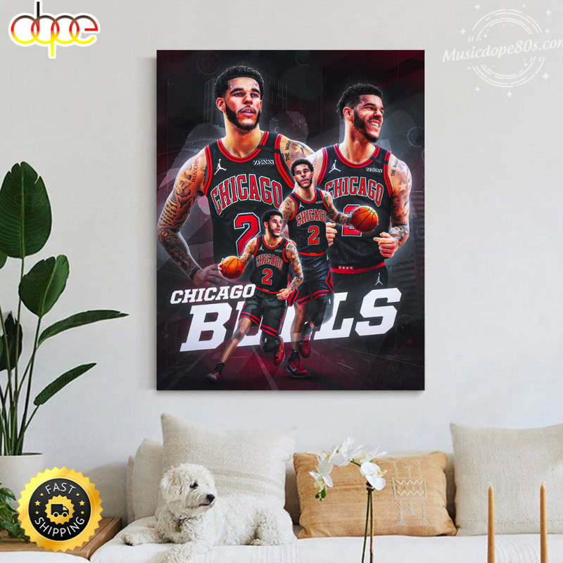Chicago Bulls Lonzo Ball Return Painting Canvas.png