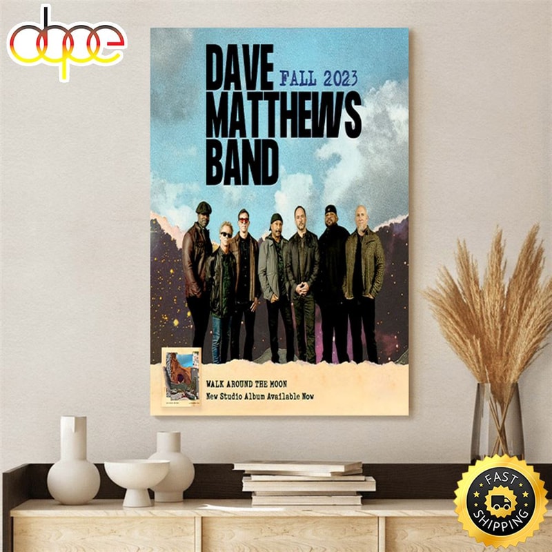 Dave Matthews Band Fall 2023 Tour Canvas Poster.jpg