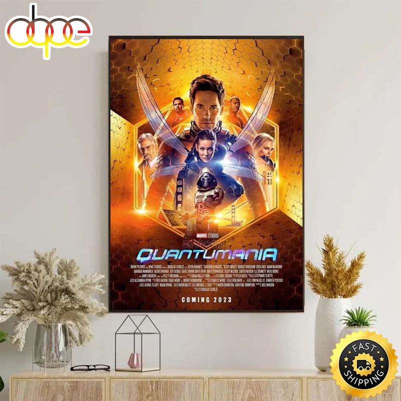 Antman And The Wasp Quantumania 2023 Poster Canvas.jpg