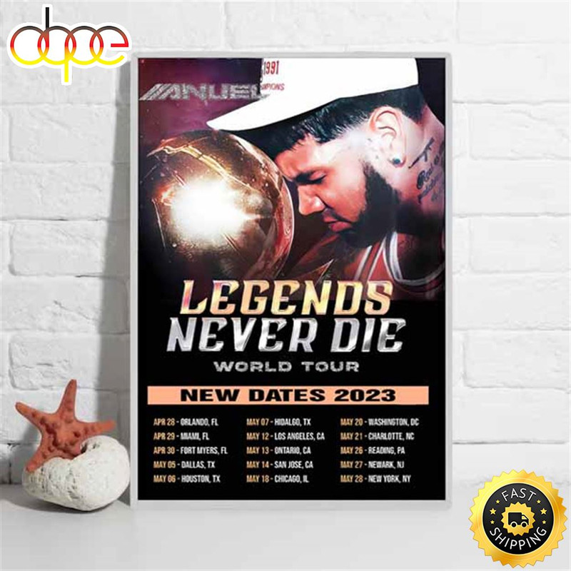 Anuel Aa Legends Never Die Newark Tour 2023 Poster.jpg