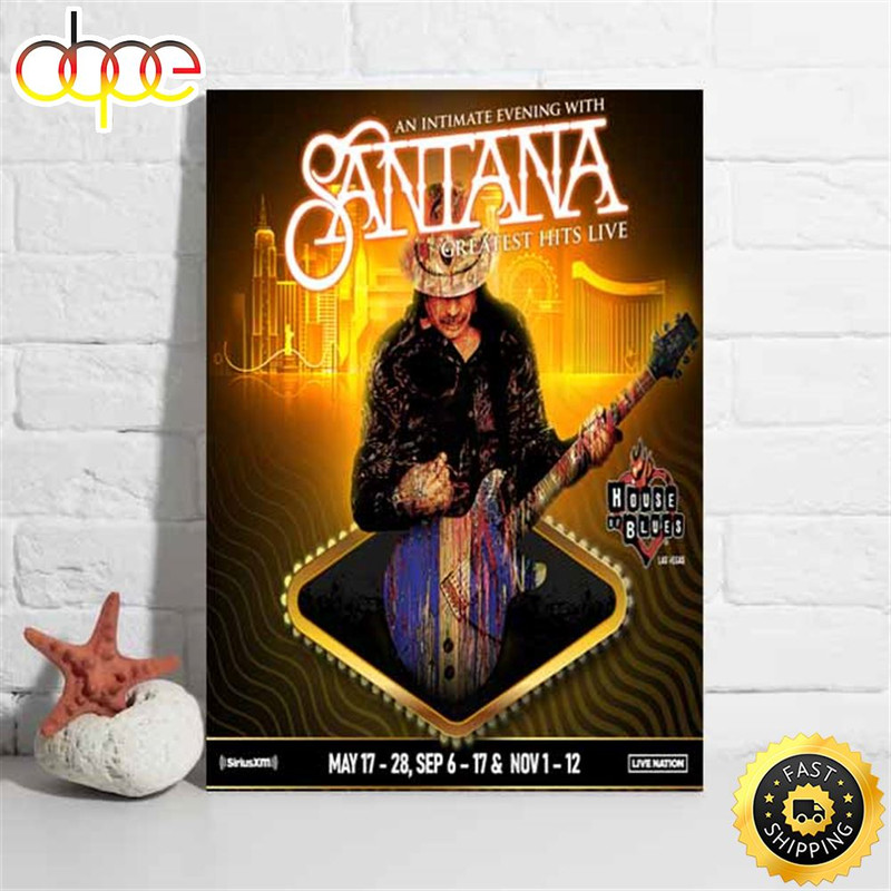 Carlos Santana Greatest Hits Live Tour 2023 Poster.jpg