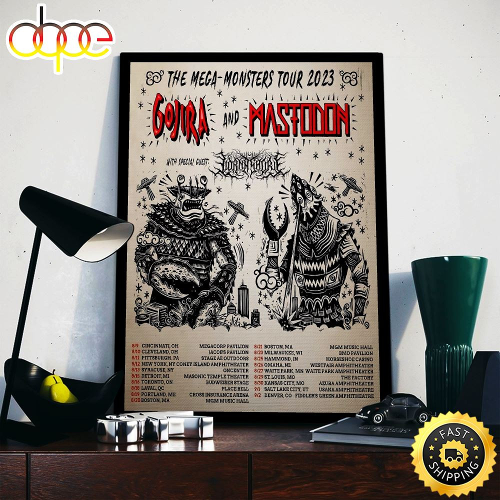 Gojira And Mastodon 25 Dec 2023 Parque Viva Poster.jpg