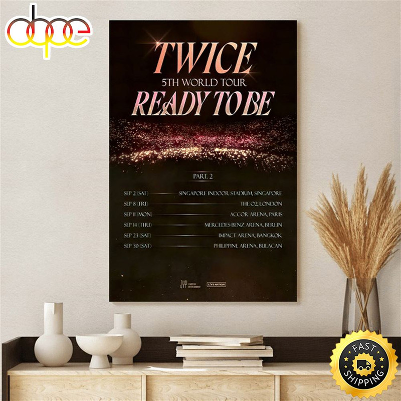 2023 Twice Ready To Be 5th World Tour Poster Canvas.jpg