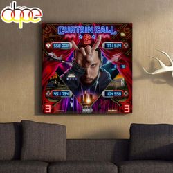 juice - old school hip hop poster canvas