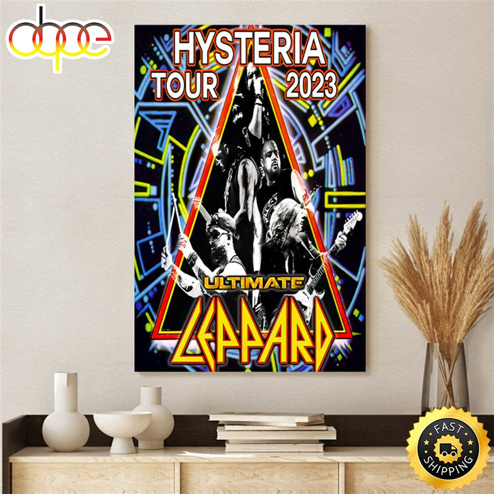 Def Leppard Tickets And 2023 Tour Dates Poster Canvas.jpg