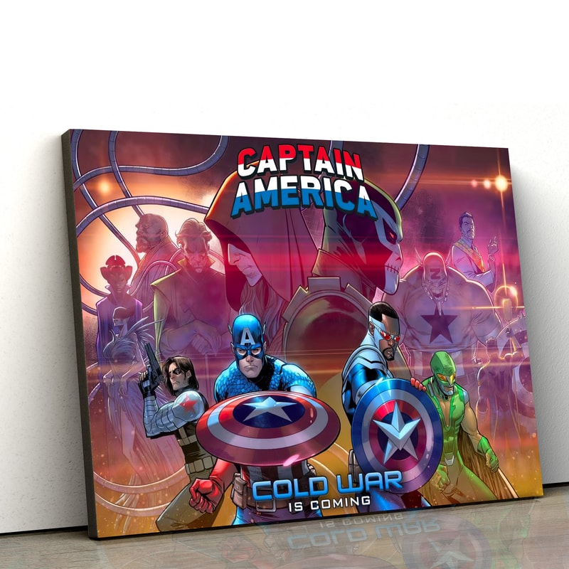 Cold War 2023 Captain America Home Decor Poster Canvas.jpg