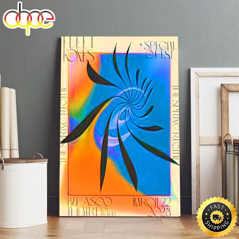 Fleet Foxes Shore Tour 23 - Fonts In Use Poster Canvas.jpg