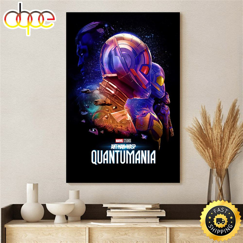 Ant-Man And The Wasp Quantumania Official Poster Canvas.jpg