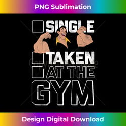 disney beauty and the beast gaston single taken at the gym tank top - signature sublimation png file