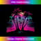 Palm Tree Vaporwave Retrowave Aesthetic Synthwave 80s Beach 1 - Trendy Sublimation Digital Download