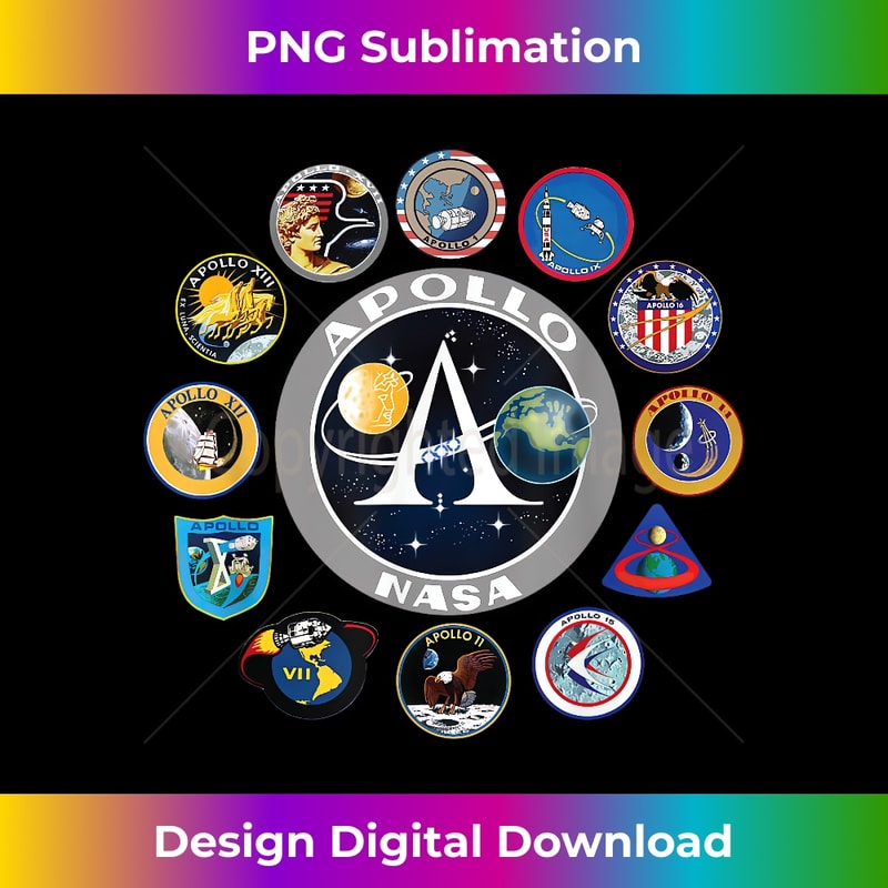 Apollo Program Patch Nasa NASA Apollo Space Program Mission Patch Set 1 - Premium Subl | Inspire ...