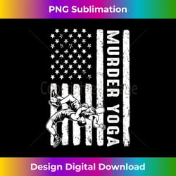 wrestling murder yoga flag 1 - professional sublimation digital download