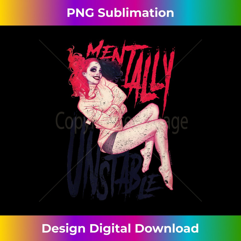 Harley Quinn Unstable - High-Quality PNG Sublimation Download