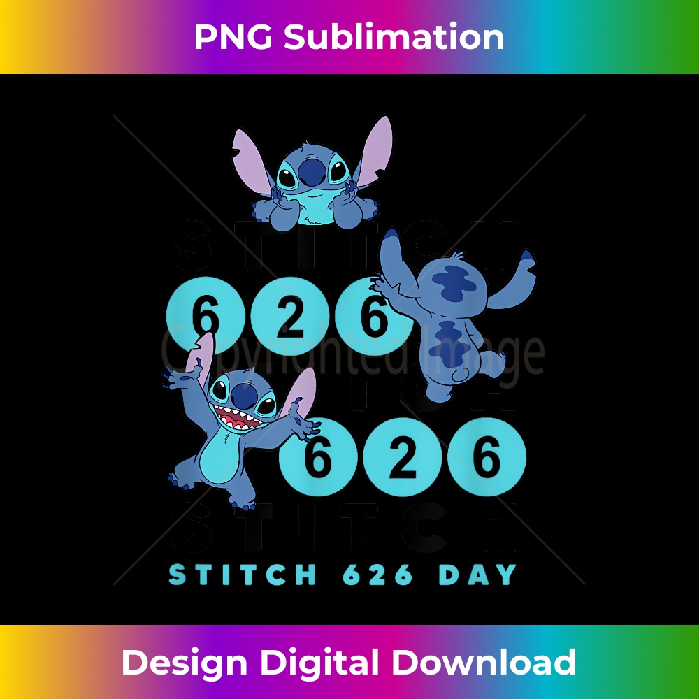 Amazon Essentials Stitch Climbing 626 Day - PNG Transparent Sublimation Design