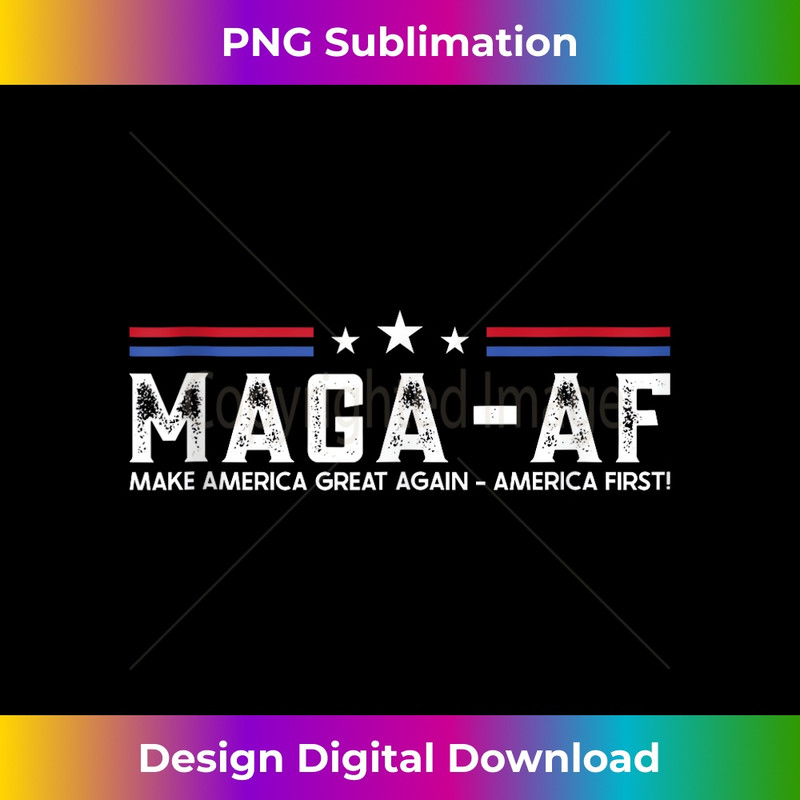 MAGA - AF. America First 1 - Unique Sublimation PNG Download