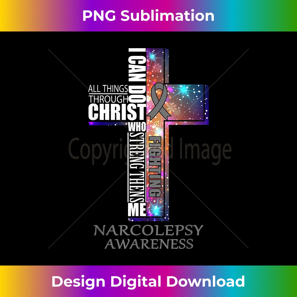 Narcolepsy Awareness - Christmas 1 - Premium PNG Sublimation File