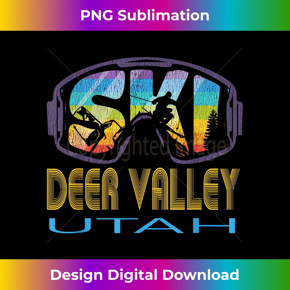 Ski Deer Valley Utah Skiing Vacation 1 - Exclusive PNG Sublimation Download