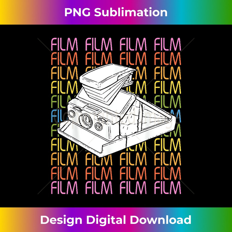 Film Camera Instant Film Style Camera - Aesthetic Sublimation Digital File