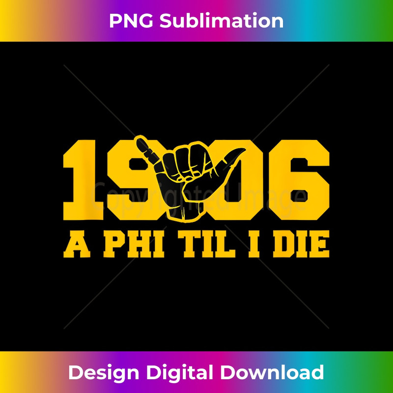 Mens Alpha African 1906 Fraternity Hand Sign  1 - Decorative Sublimation PNG File