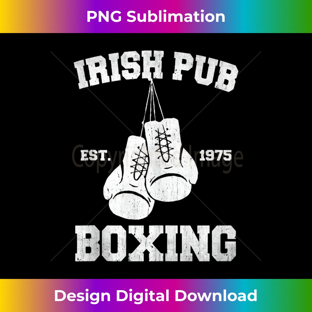 Vintage Irish Pub Est 1975 Boxing Day s 1 - Elegant Sublimation PNG Download