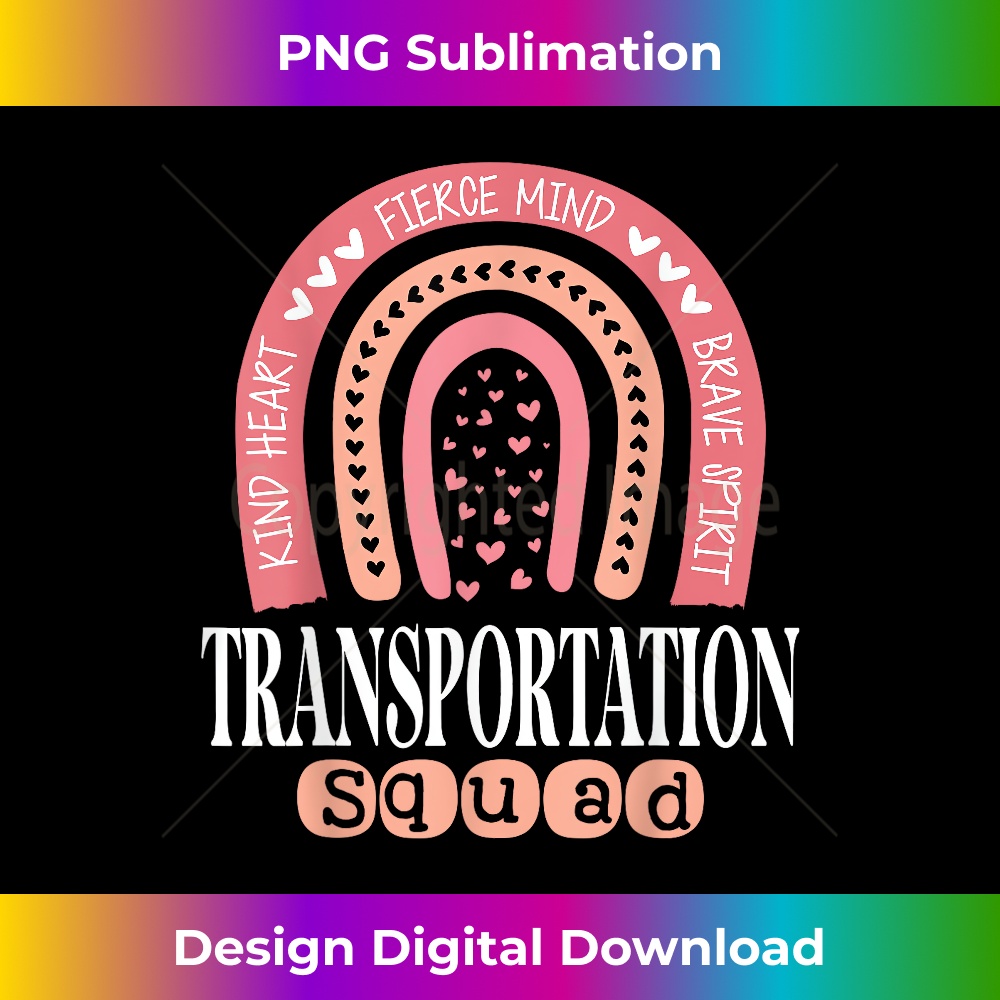 Transportation Squad Back To School Bus Driver Monitor Aide 1 - Exclusive PNG Sublimation Download