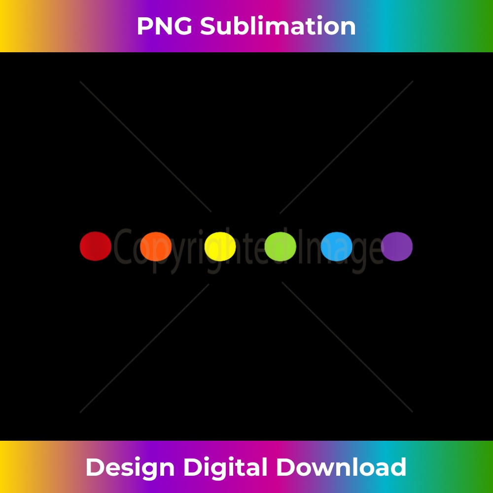 LGBTQ Rainbow Polka Dot Gay Pride Colors LGBTQ Ally design  1 - Professional Sublimation Digital Download